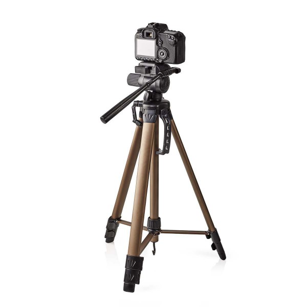 Vlek Messing Centraliseren Camera Statief 161 cm Zwart voor Canon EOS 1300D 49,00 EUR