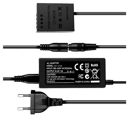 AC Adapter voor Fuji X-E1